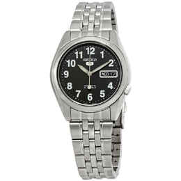 Seiko Series 5 Automatic Black Dial Mens Watch snk381