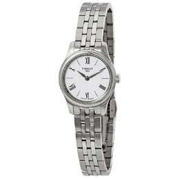 Tissot Tradition Thin White Dial Ladies Watch T0630091101800 t063.009.11.018.00
