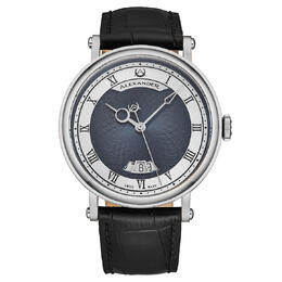 Alexander Alexander 2 Automatic Blue Dial Mens Watch a153-04