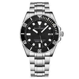 Alexander Alexander 2 Quartz Black Dial Mens Watch a501b-01