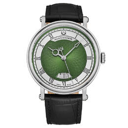 Alexander Alexander 2 Automatic Green Dial Mens Watch a153-03