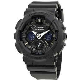 Casio G-Shock Black Dial Resin Ladies Watch GMA-S120MF-1ACR gmas120mf-1acr