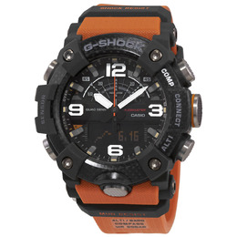 G-Shock Chronograph Analog-Digital Black Dial Mudmaster Mens Watch - ggb10-1a9
