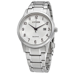 Citizen Eco-Drive AW1231-58B - Men's Watch, Stainless Steel Case & Bracelet with Silver Dial