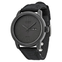 Citizen Eco-Drive Black Dial Mens Watch bm8475-00f