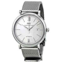 IWC Portofino Automatic Silver Dial Mens Watch 3565-05 iw356505