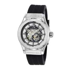 Porsamo Bleu Cruz 1221BCRR Automatic Mens Watch Silver Dial