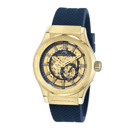 Porsamo Bleu Cruz Automatic Gold Dial Mens Watch, Model:1222CCRR
