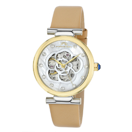 Porsamo Bleu Laura Automatic White Dial Ladies Watch Model 1212CLAL