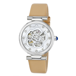 Porsamo Bleu Laura Automatic White Dial Ladies Watch 1212alal