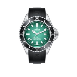 Edox Skydiver Automatic Green Dial Mens Watch 80120-3nca-vdn