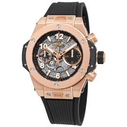 Hublot Big Bang Unico Chronograph Automatic Skeleton Dial Mens Watch 441.ox.1181.rx