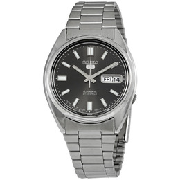 Seiko Series 5 Automatic Black Dial Mens Watch snxs79j1