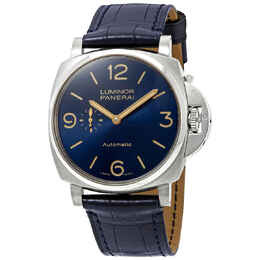 Panerai Luminor Automatic Blue Dial Mens Watch pam00729