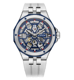 Edox Delfin Mecano Automatic Blue Dial Mens Watch 85303 357bucab buirb