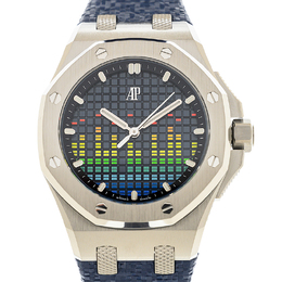 Audemars Piguet Royal Oak Offshore Automatic Blue Dial Unisex Watch 77600ti.oo.a343ca.01
