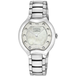 Gevril Lugano Mother of Pearl Dial Ladies Watch 11041b