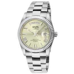 Gevril West Village Champagne Dial Mens Watch 48951b