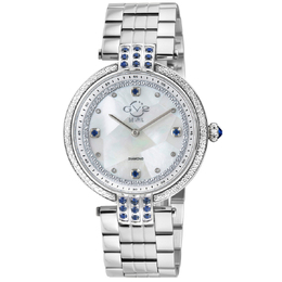 Gevril Matera Diamond Mother of Pearl Dial Ladies Watch 12801b