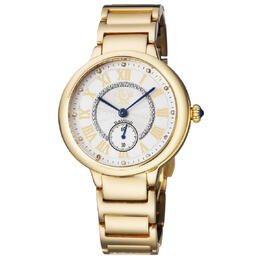 Gevril Rome Quartz White Dial Ladies Watch 12208b
