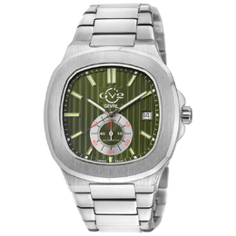 GV2 by Gevril Potente Green Dial Mens Watch 18307B