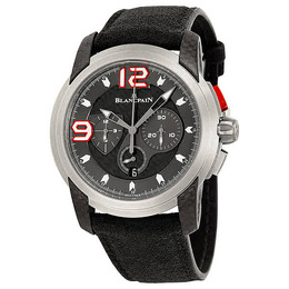 Blancpain L-Evolution Black Carbon Fiber Dial Titanium Automatic Mens Watch 8885f-1203-52b