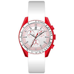 Oceanaut OC7587 Orbit Chronograph Quartz White Dial Mens Watch