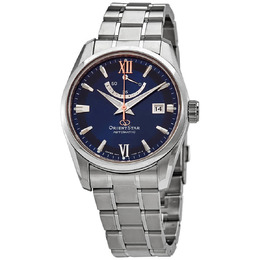 Orient Star Automatic Blue Dial Mens Watch RE-AU0005L00B