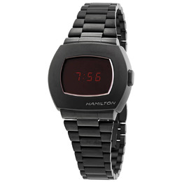 H52404130 Hamilton American Classic PSR Men's Digital Watch - Black Dial