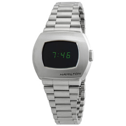 Hamilton American Classic PSR Quartz Digital Black Dial Mens Watch h52414131