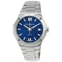 Baume & Mercier Riviera Automatic Blue Dial Unisex Watch m0a10679