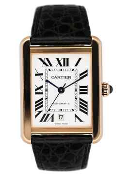 Cartier Tank Solo XL Automatic 18kt Pink Gold Mens Watch w5200026