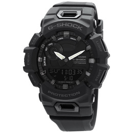 Casio G-Shock Alarm Quartz Analog-Digital Black Dial Mens Watch GBA-900-1ADR gba900-1adr