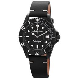 Mathey-Tissot Mathy Vintage Auto Automatic Black Dial Mens Watch h901bznb