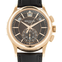 Patek Philippe Complications Chronograph Brown Dial Mens Watch 5905r-001