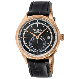 Gevril Empire Automatic Black Dial Mens Watch 48103