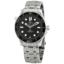 Pre-owned Omega Seamaster 210.30.42.20.01.001 Mens Automatic Chronometer Black Dial Watch