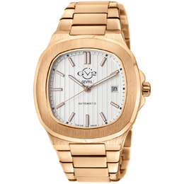 GV2 Gevril Potente Automatic White Dial Mens Watch