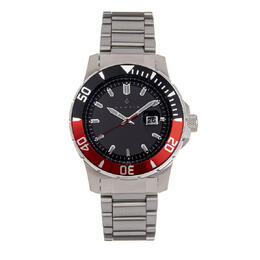 Nautis Admiralty Pro 200 Quartz Black Dial Mens Watch GL2008-C