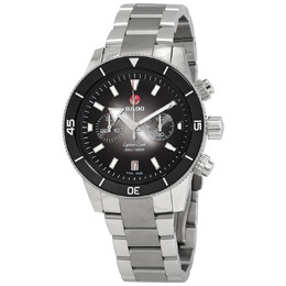 Rado Captain Cook Chronograph Automatic Black Dial Mens Watch r32145158