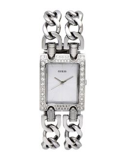 Guess Watch Model 50283741ie: Crystal Logo and Rhinestone Accents