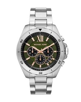 Michael Kors Watch Model 50288000ft - Brand Logo, Deployant Clasp, Stainless Steel Case and Strap