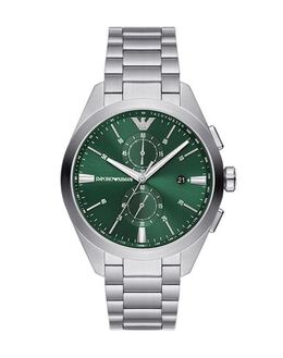 Emporio Armani Watch 50290329gf - Quartz Chronograph with Stainless Steel Bracelet and Case