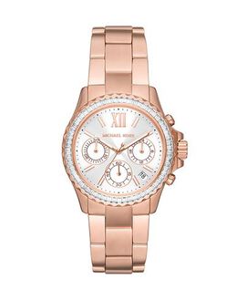Michael Kors Watch 50269727UB, Stainless Steel Case and Bracelet Chronograph