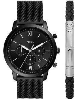Fossil Wrist Watch 58054959aq - Classic Steel Strap Chronograph