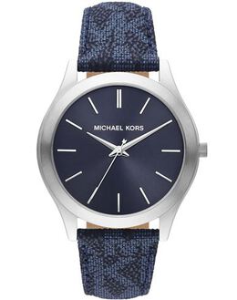 Michael Kors Watch Model 50259414iv: Brand Logo Display, Adjustable Buckle Strap, Battery Operated Quartz Movement, Stainless Steel Case