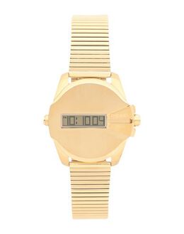 Diesel Watch 50258184qm with Brand Logo and Stainless Steel Bracelet