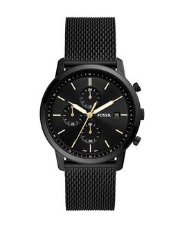 Fossil Wrist Watch 50290305sc, Brand Logo, Framed Closure, Stainless Steel Case and Strap