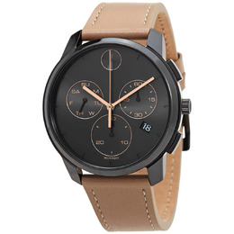 Movado Thin Chronograph Quartz Mens Watch 3600719