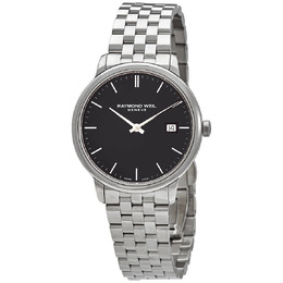 Raymond Weil Toccata Quartz Black Dial Mens Watch 5485-st-20001